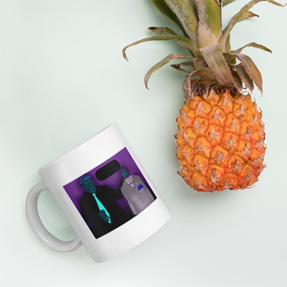 White Glossy Mug