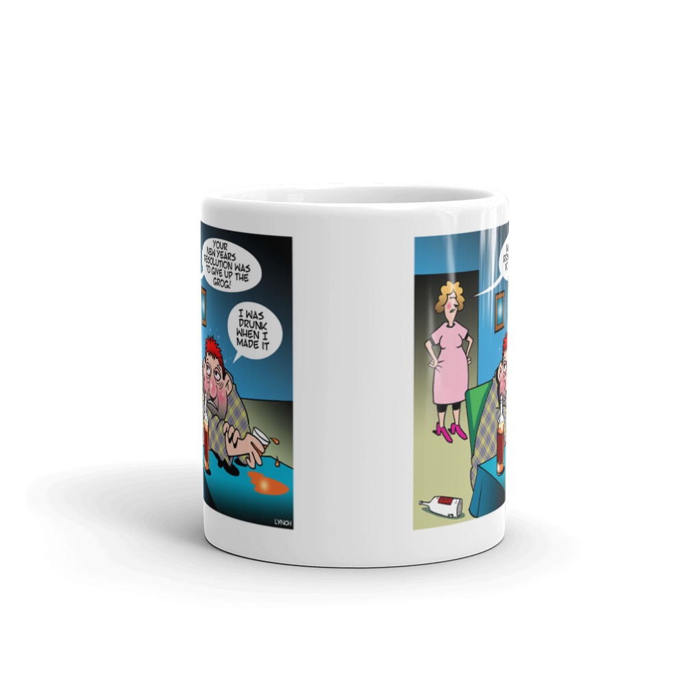 White Glossy Mug