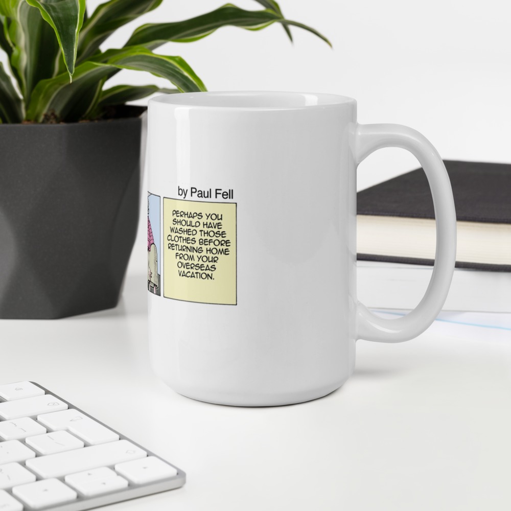 White Glossy Mug