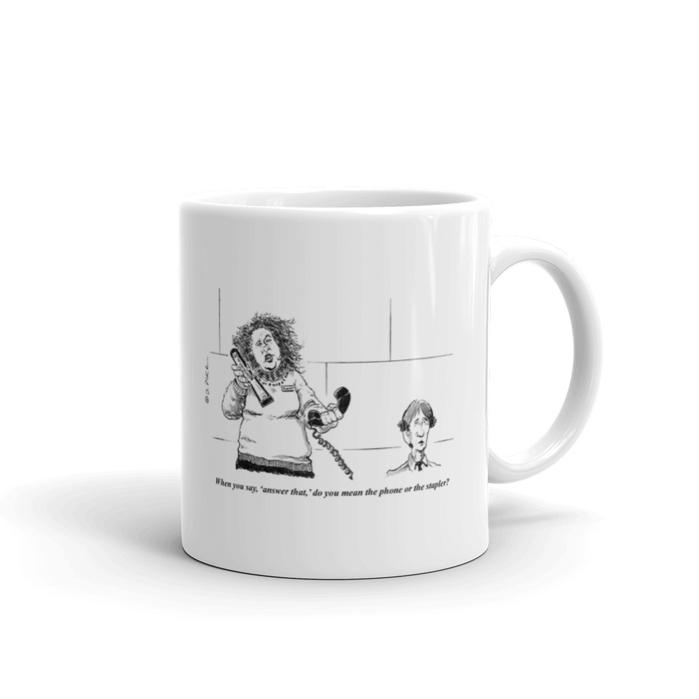 White Glossy Mug
