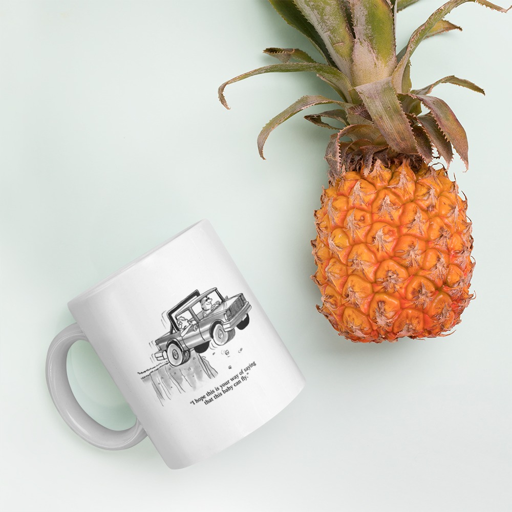 White Glossy Mug