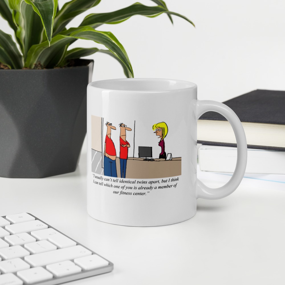 White Glossy Mug
