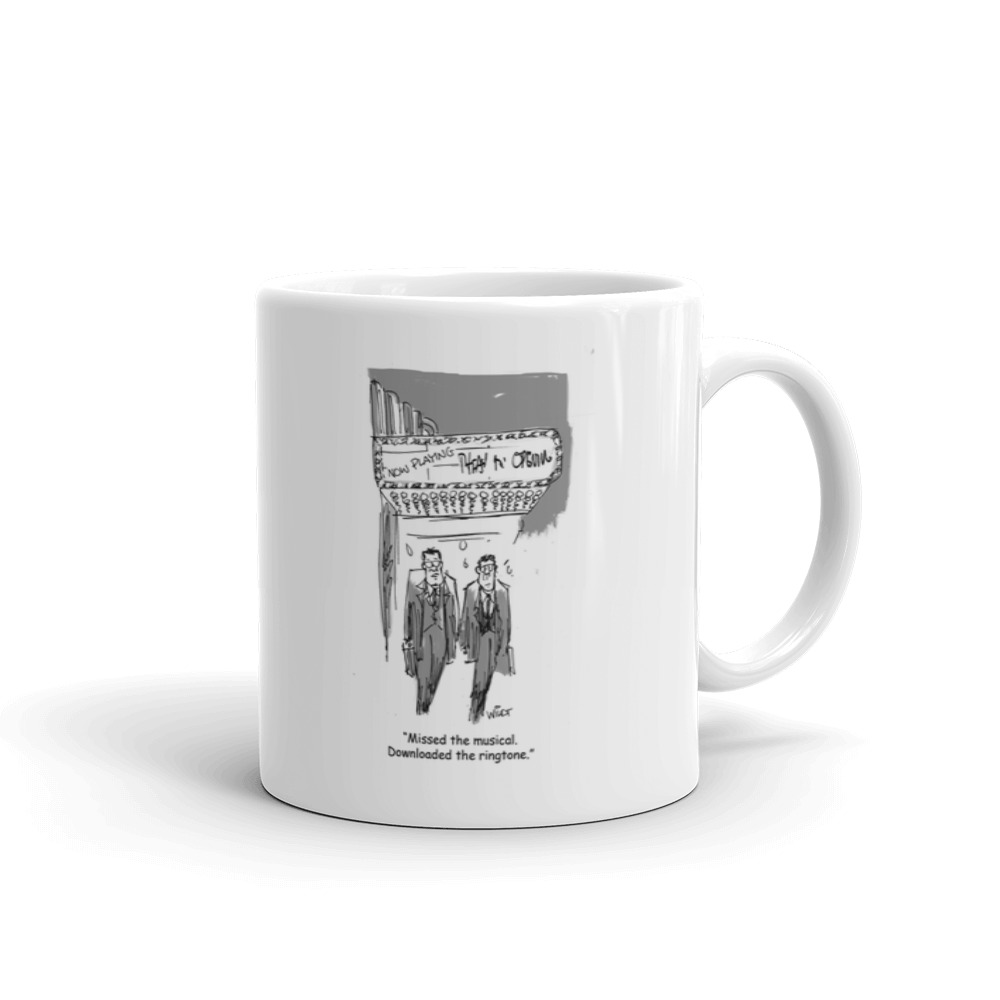 White Glossy Mug