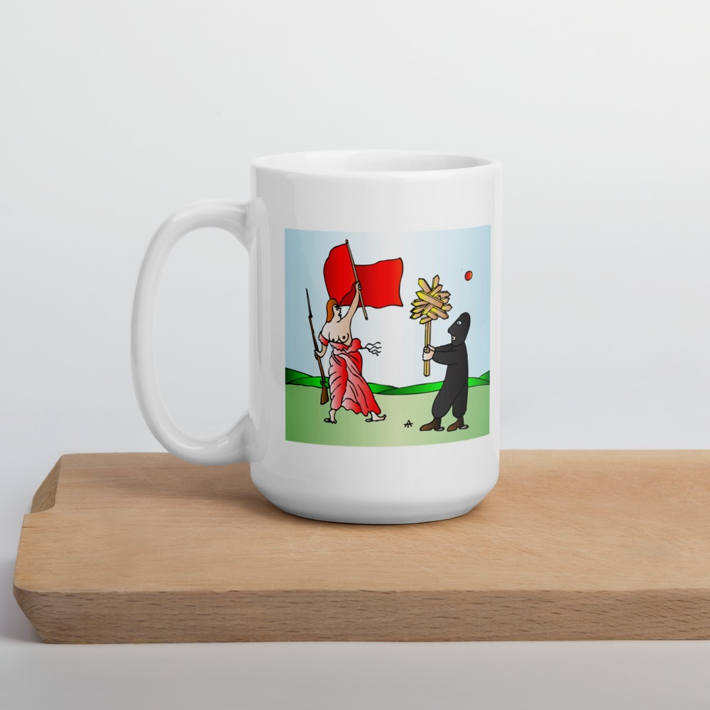 White Glossy Mug