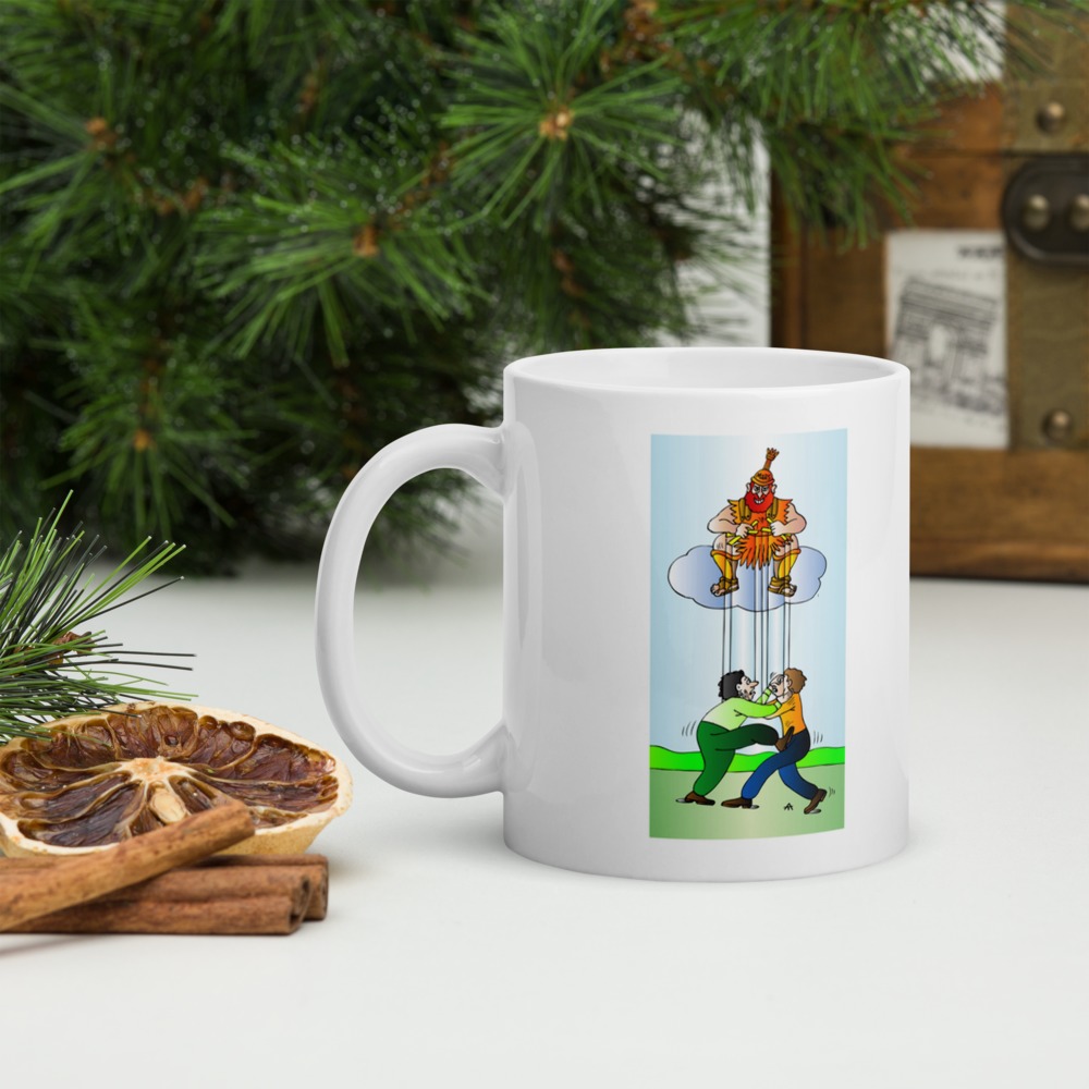 White Glossy Mug