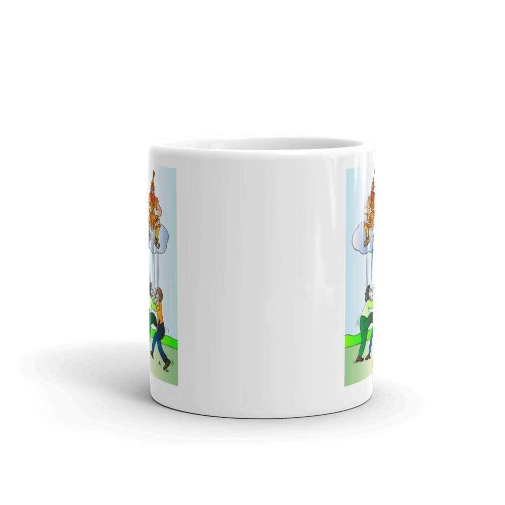 White Glossy Mug