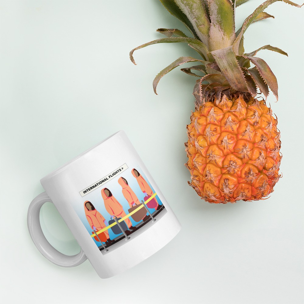 White Glossy Mug