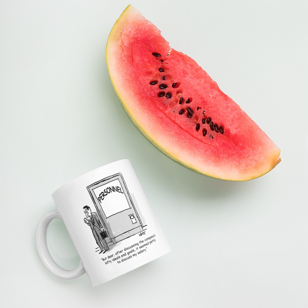 White Glossy Mug