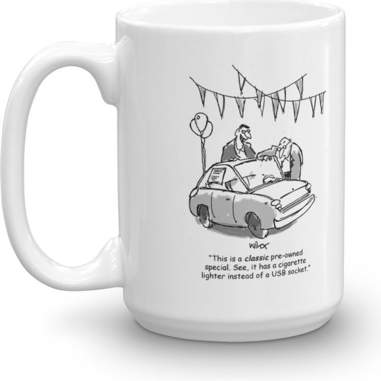 White Glossy Mug