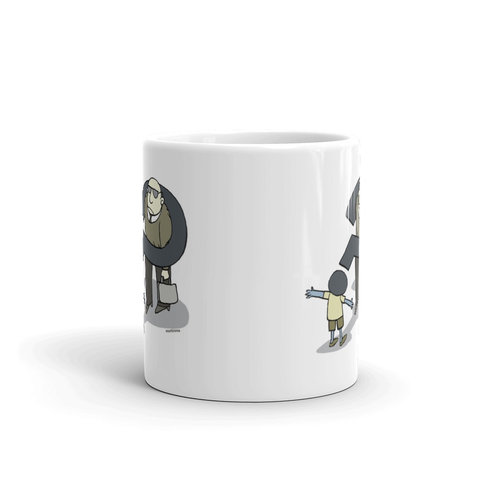 White Glossy Mug