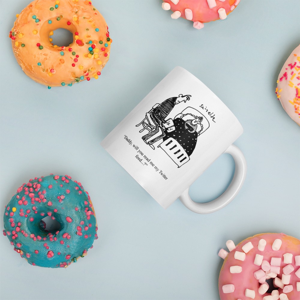 White Glossy Mug