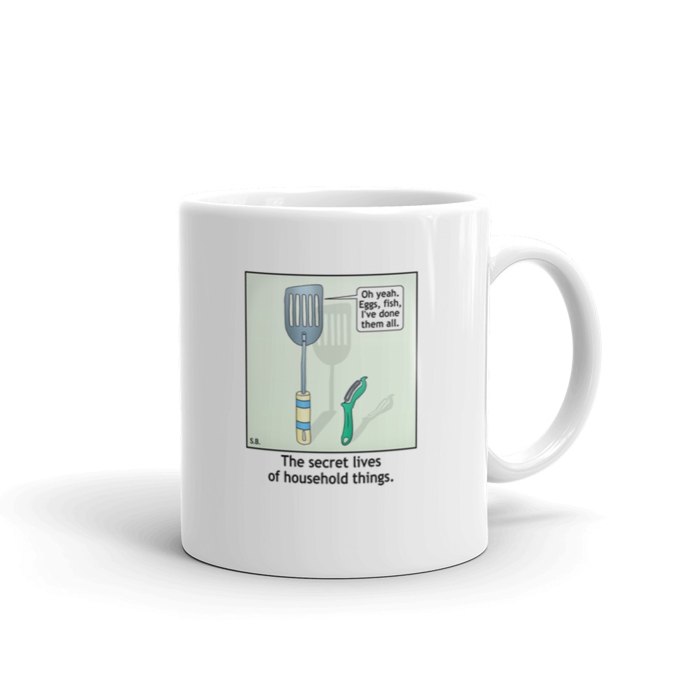 White Glossy Mug