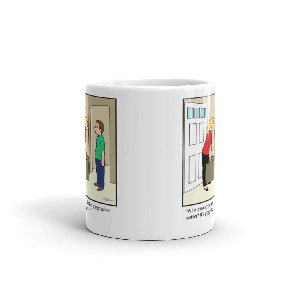 White Glossy Mug