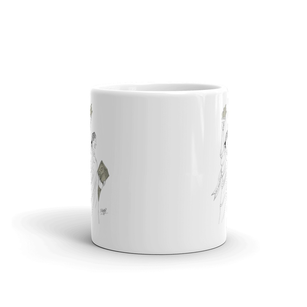 White Glossy Mug