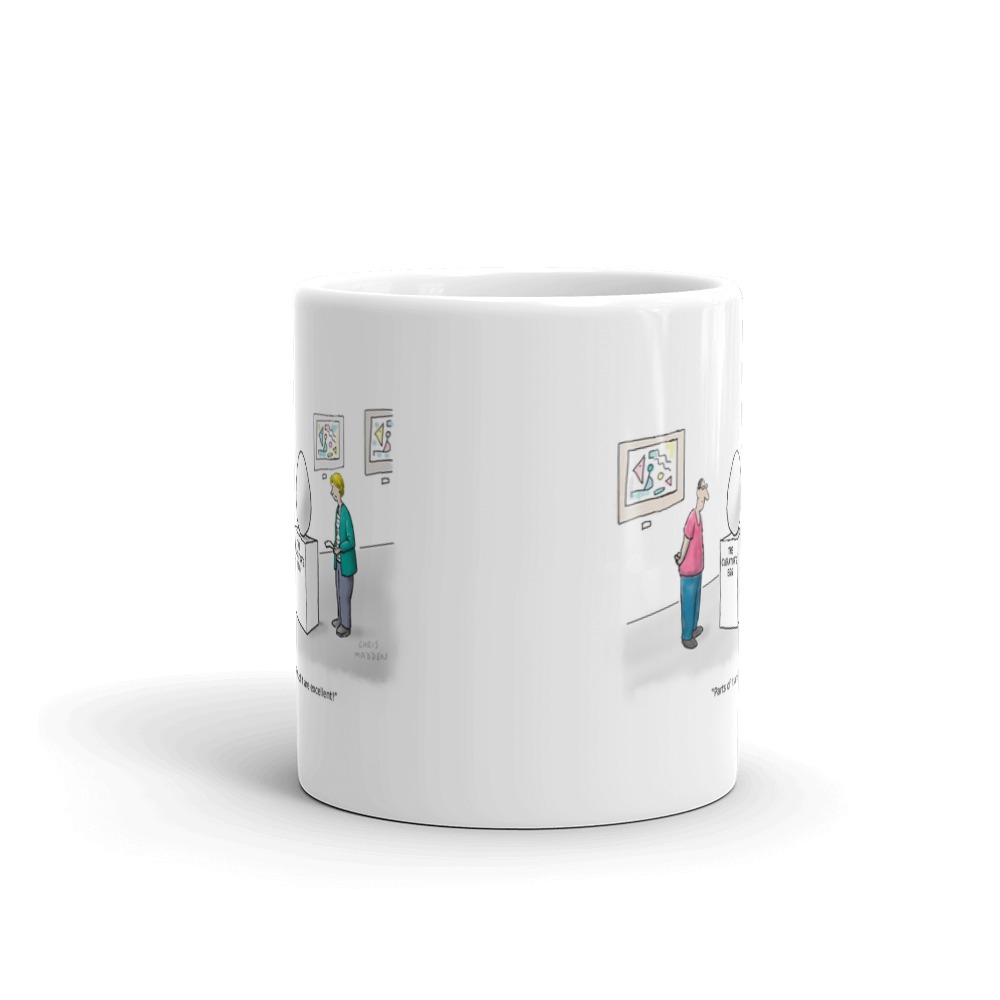 White Glossy Mug