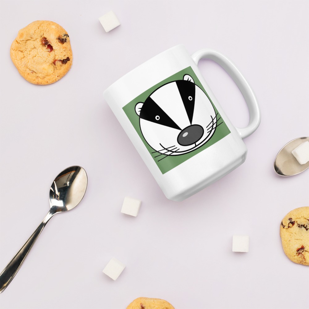 White Glossy Mug