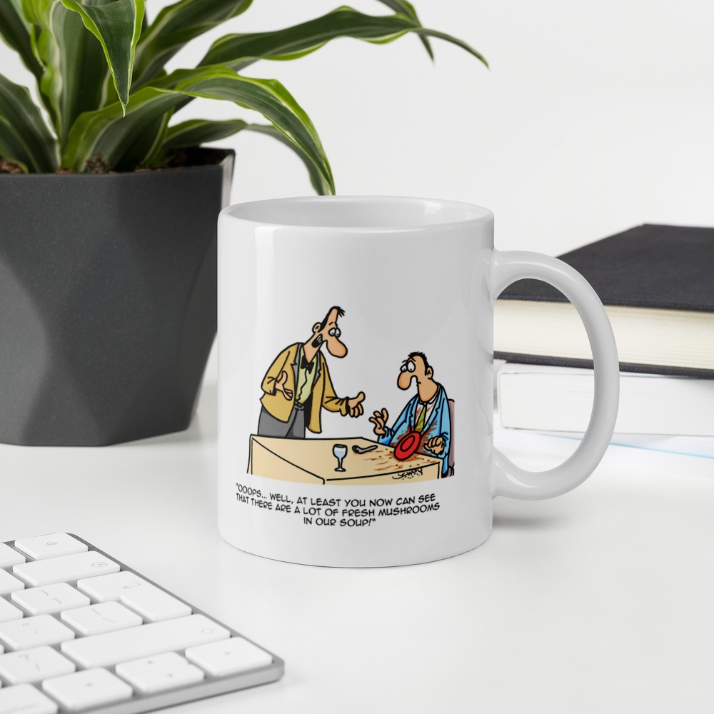 White Glossy Mug