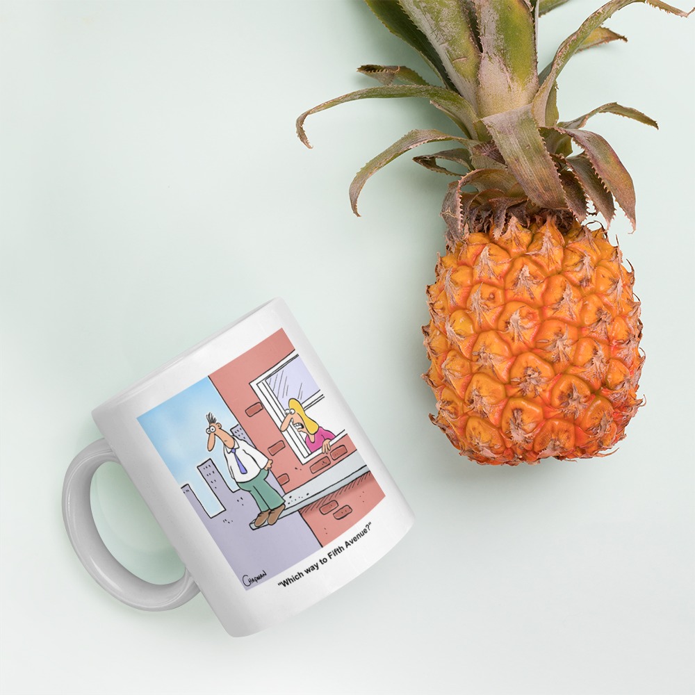 White Glossy Mug