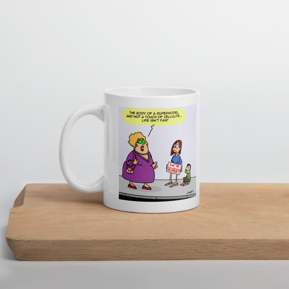 White Glossy Mug
