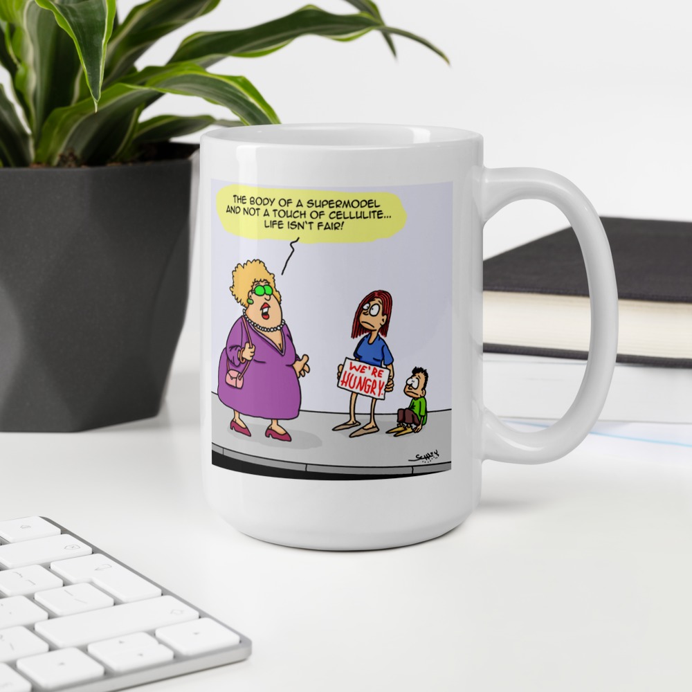 White Glossy Mug
