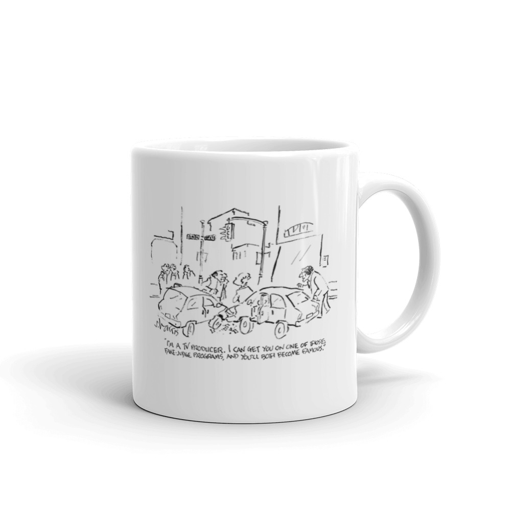 White Glossy Mug