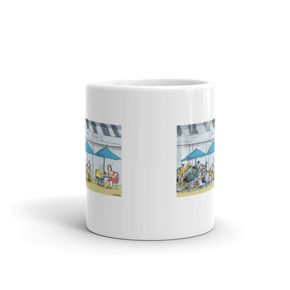 White Glossy Mug