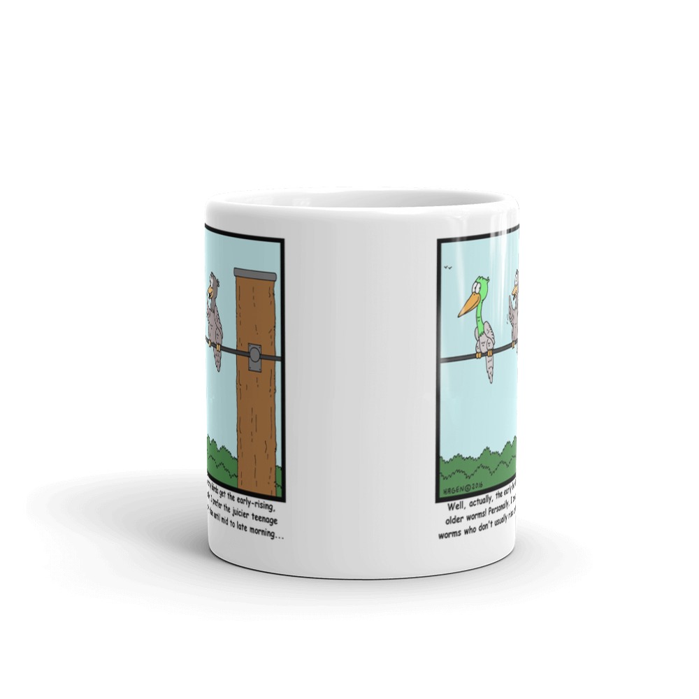 White Glossy Mug