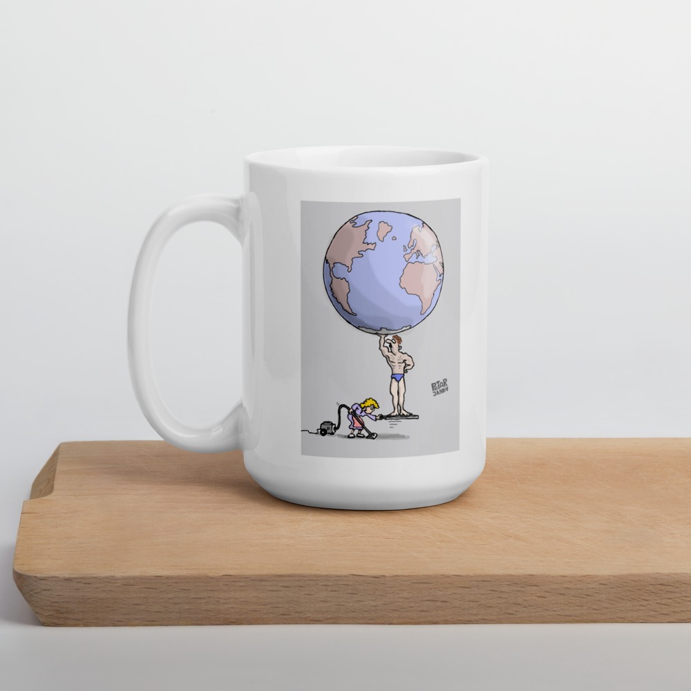 White Glossy Mug