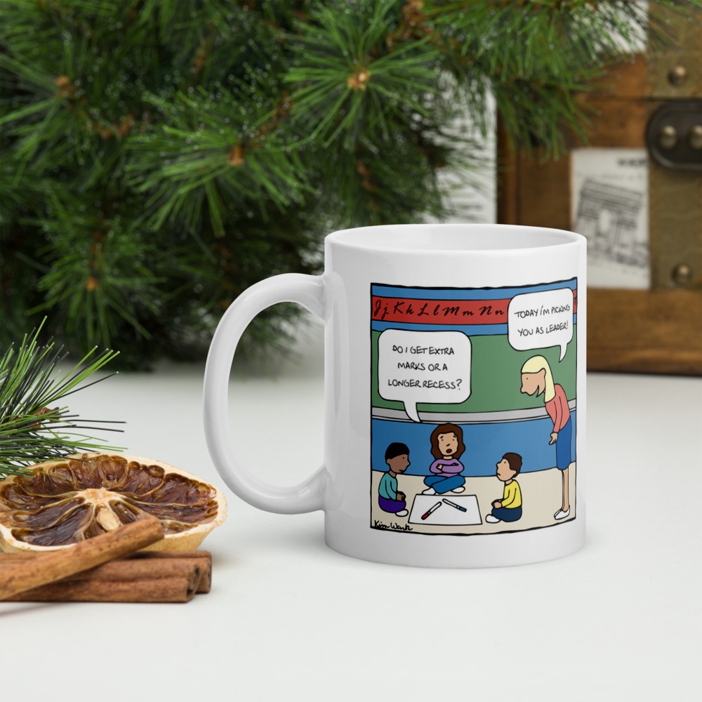 White Glossy Mug