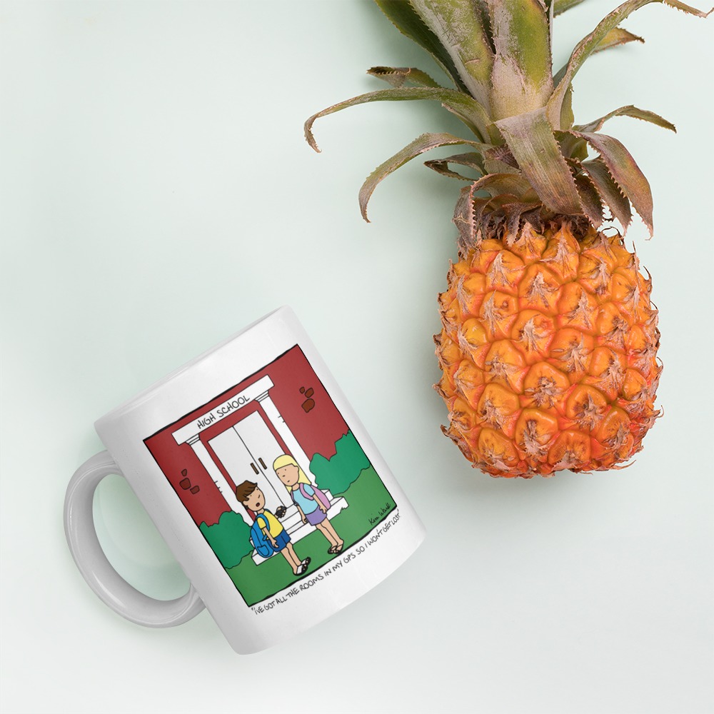 White Glossy Mug