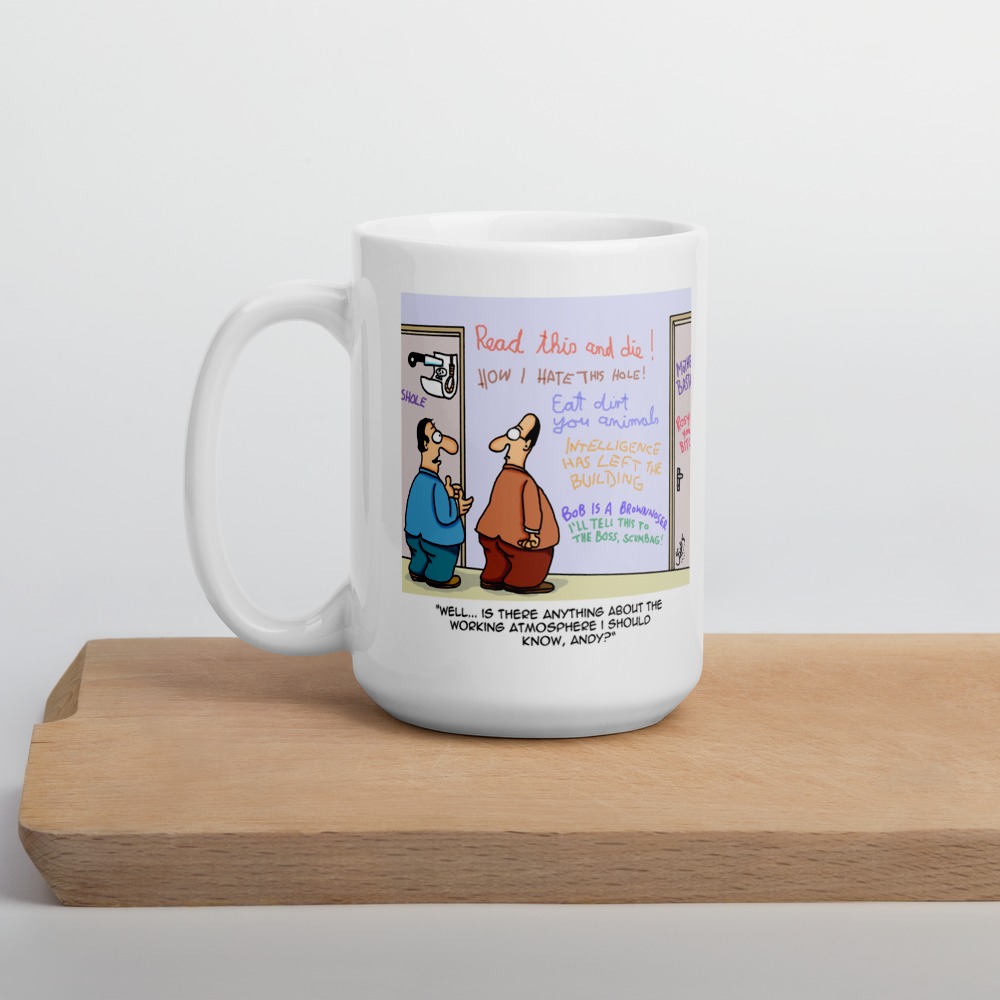 White Glossy Mug