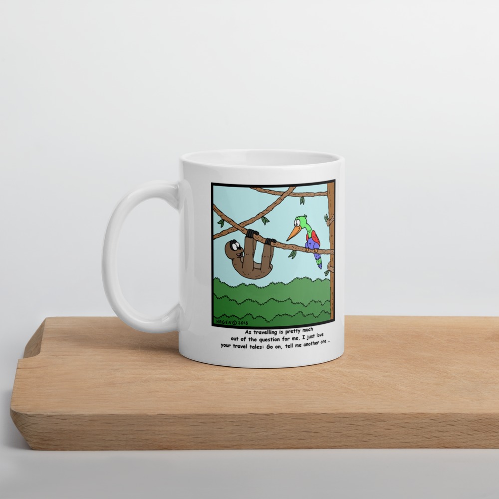White Glossy Mug