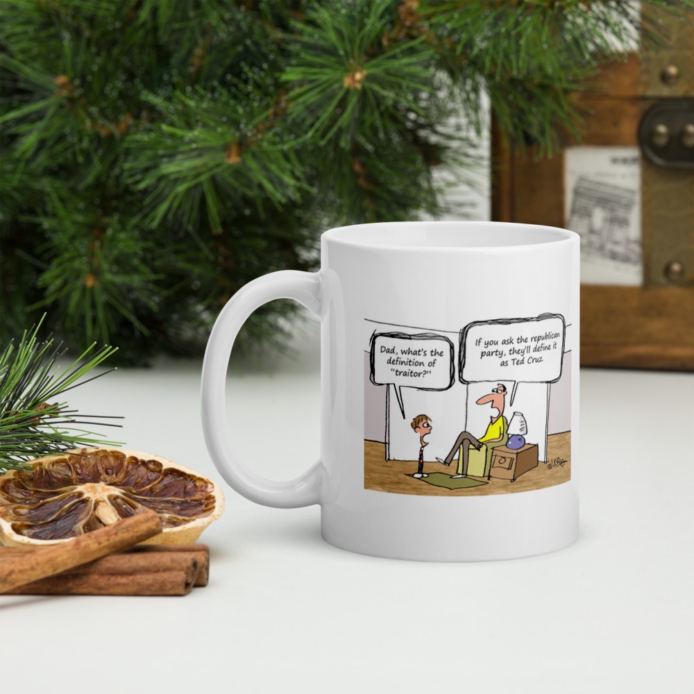 White Glossy Mug