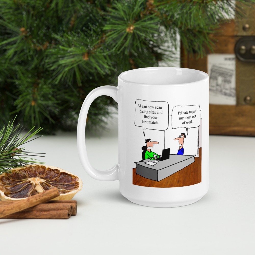 White Glossy Mug