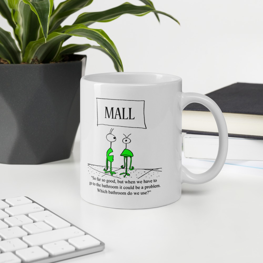 White Glossy Mug