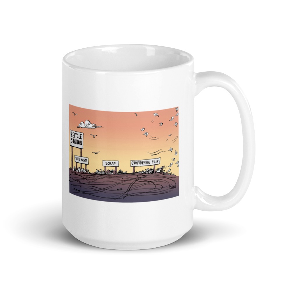 White Glossy Mug