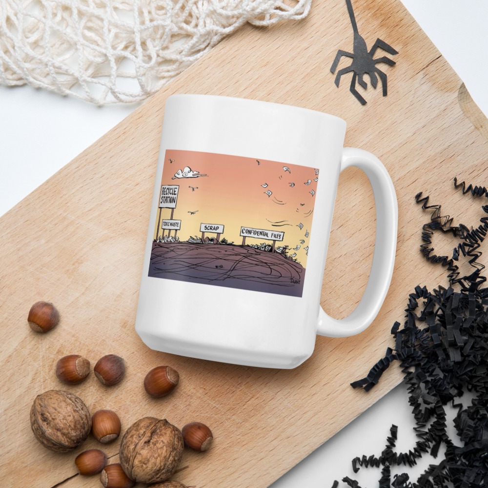 White Glossy Mug
