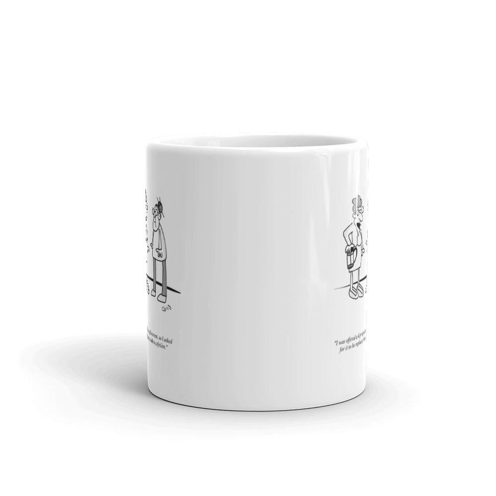 White Glossy Mug