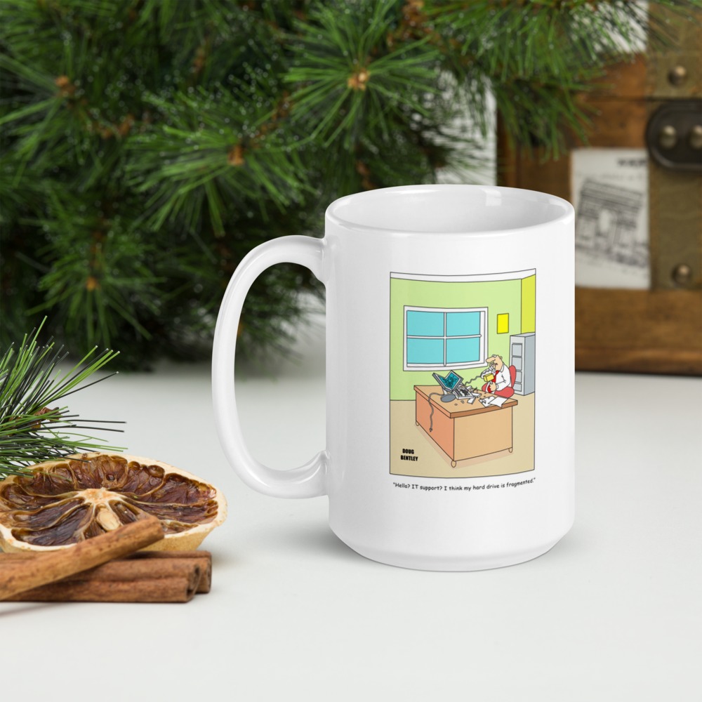 White Glossy Mug