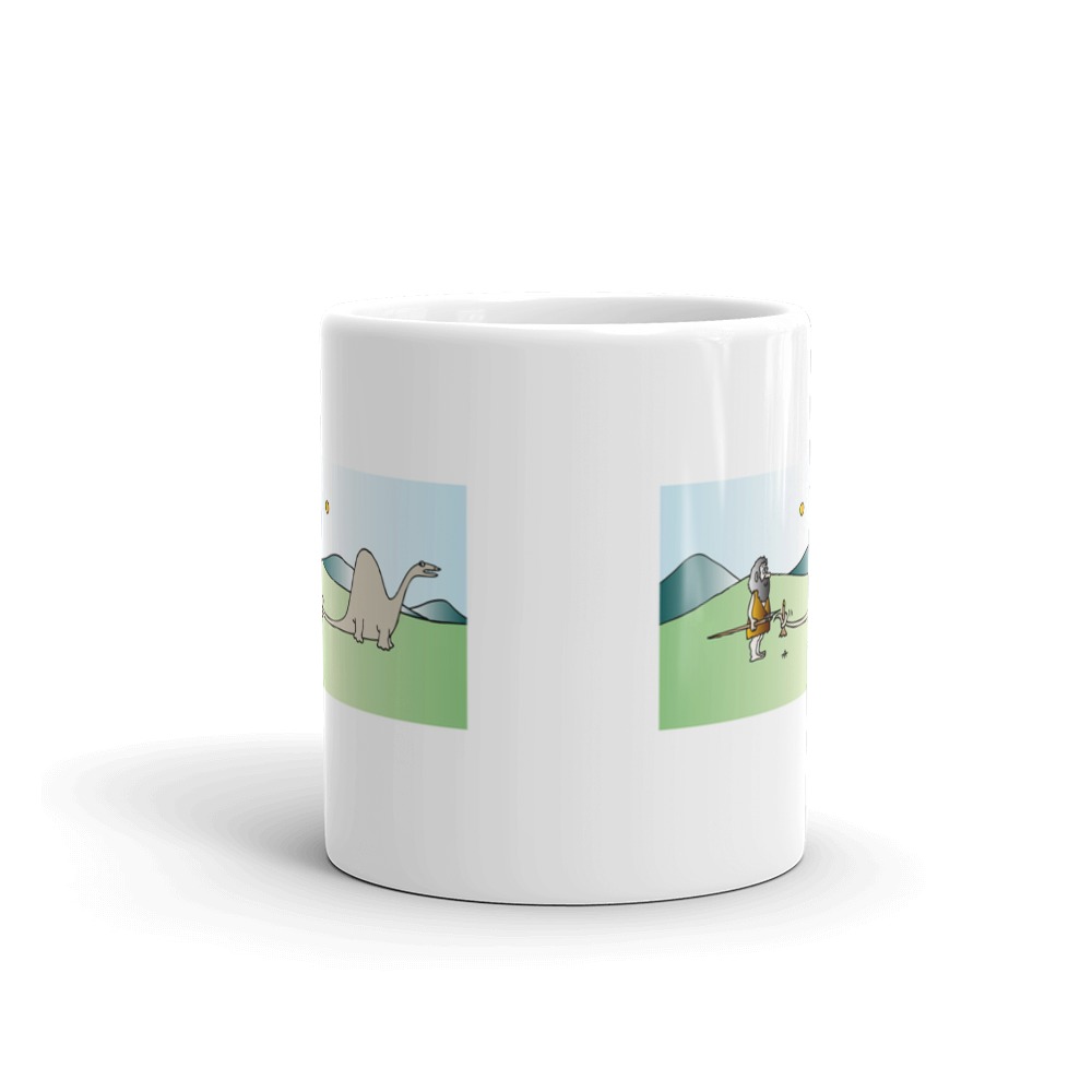 White Glossy Mug
