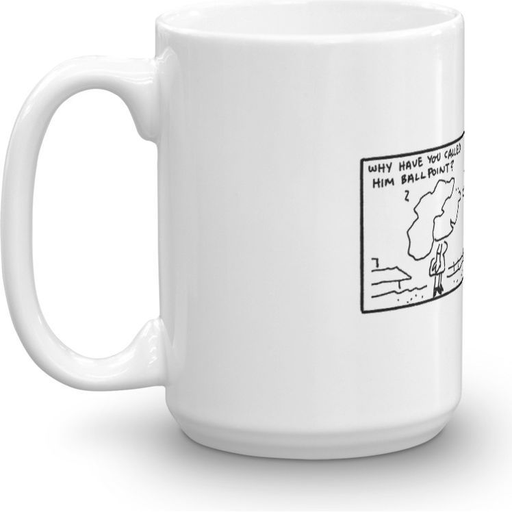 White Glossy Mug