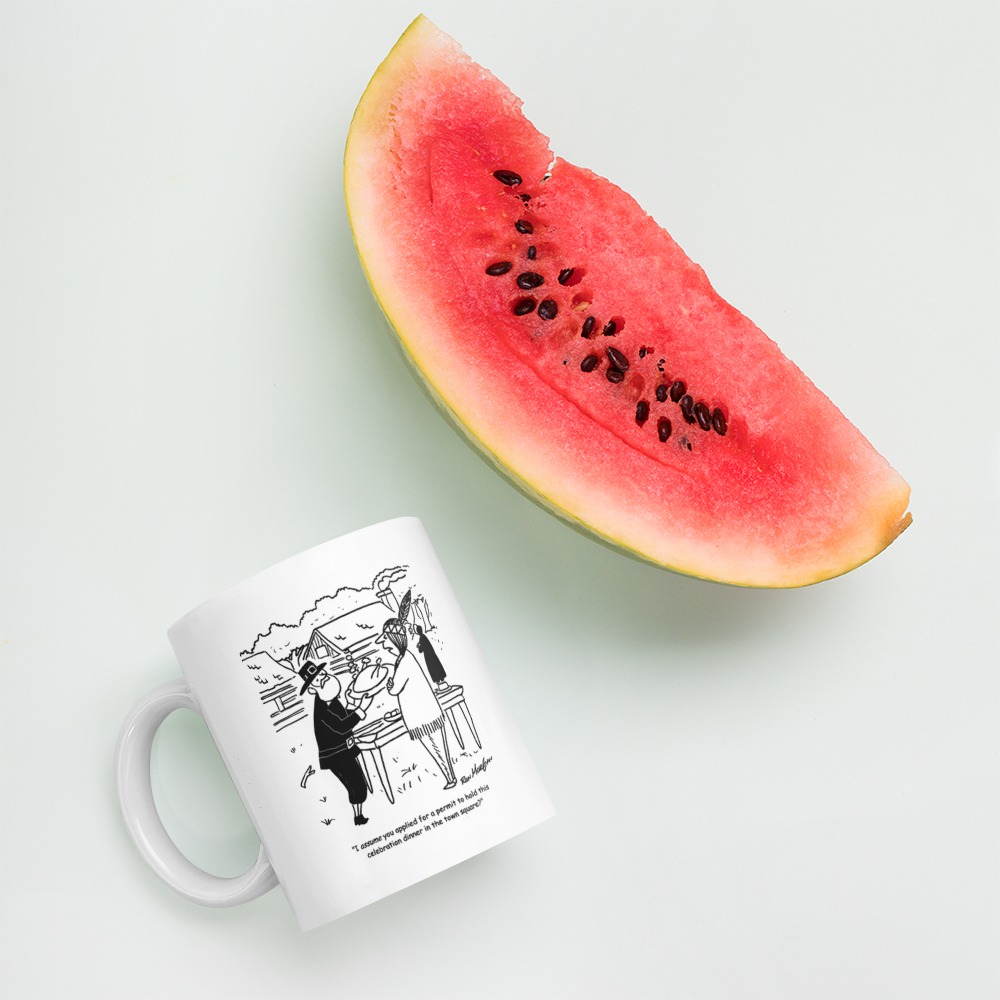 White Glossy Mug
