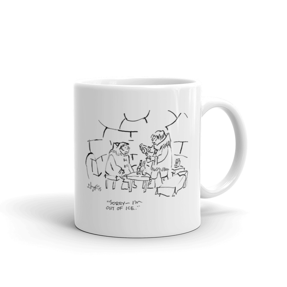 White Glossy Mug