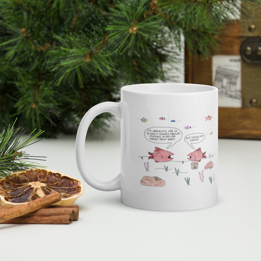 White Glossy Mug