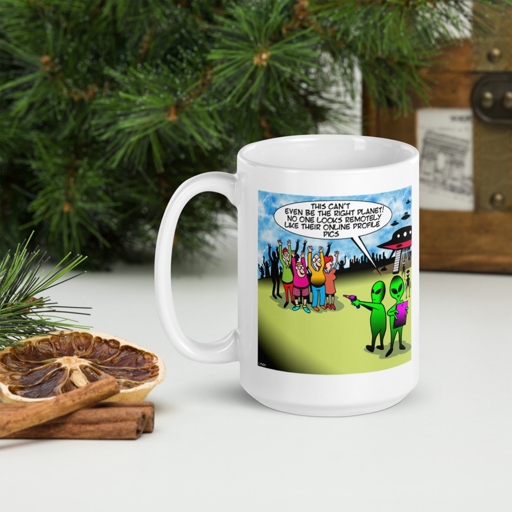 White Glossy Mug