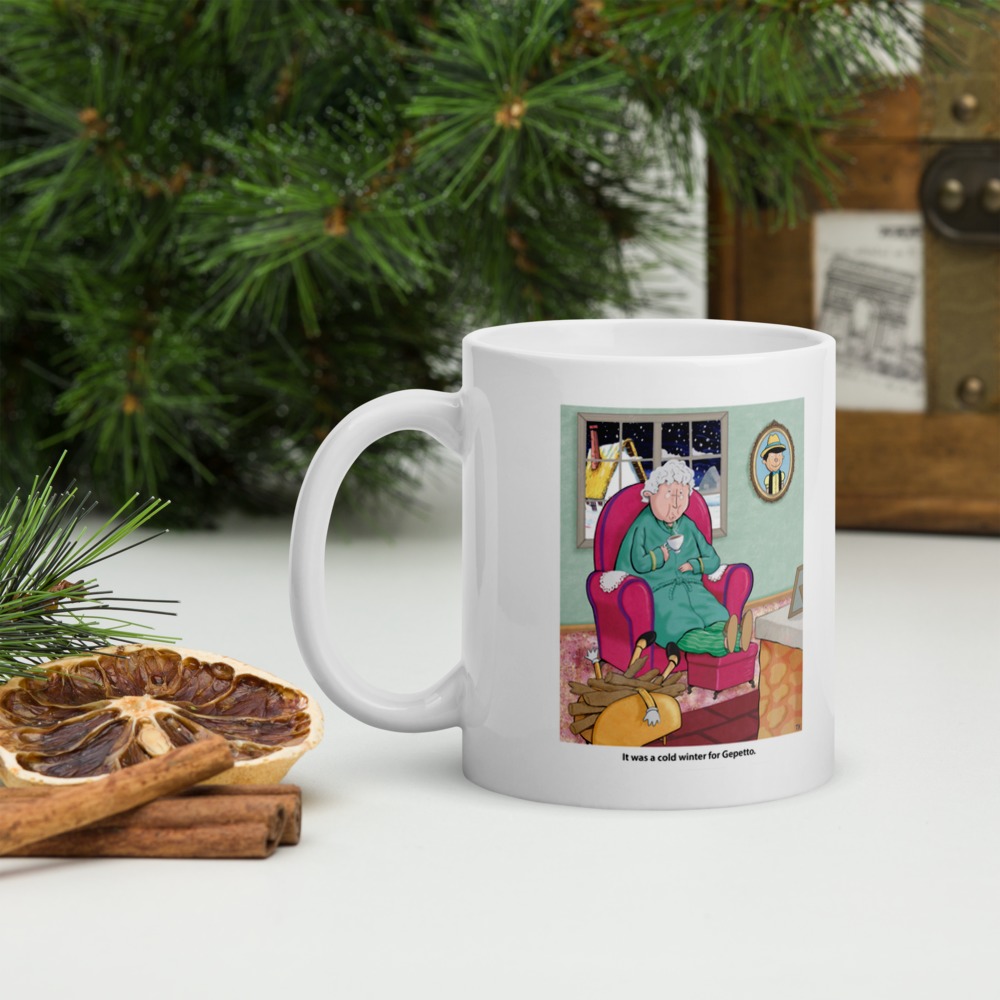 White Glossy Mug