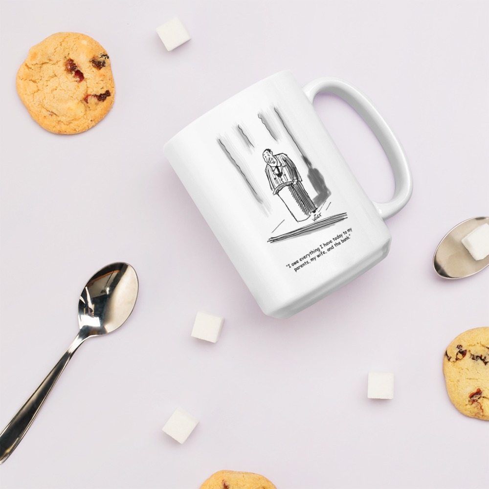 White Glossy Mug