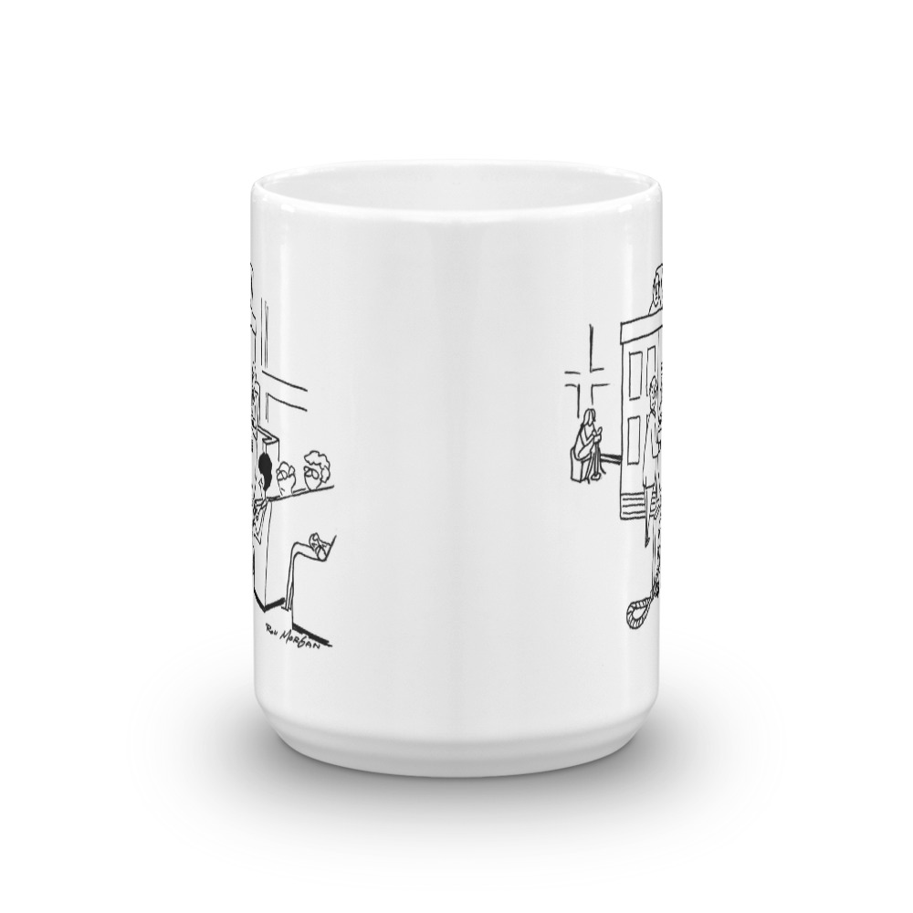 White Glossy Mug