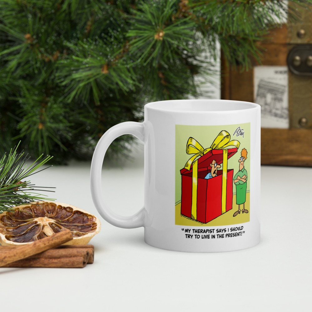 White Glossy Mug