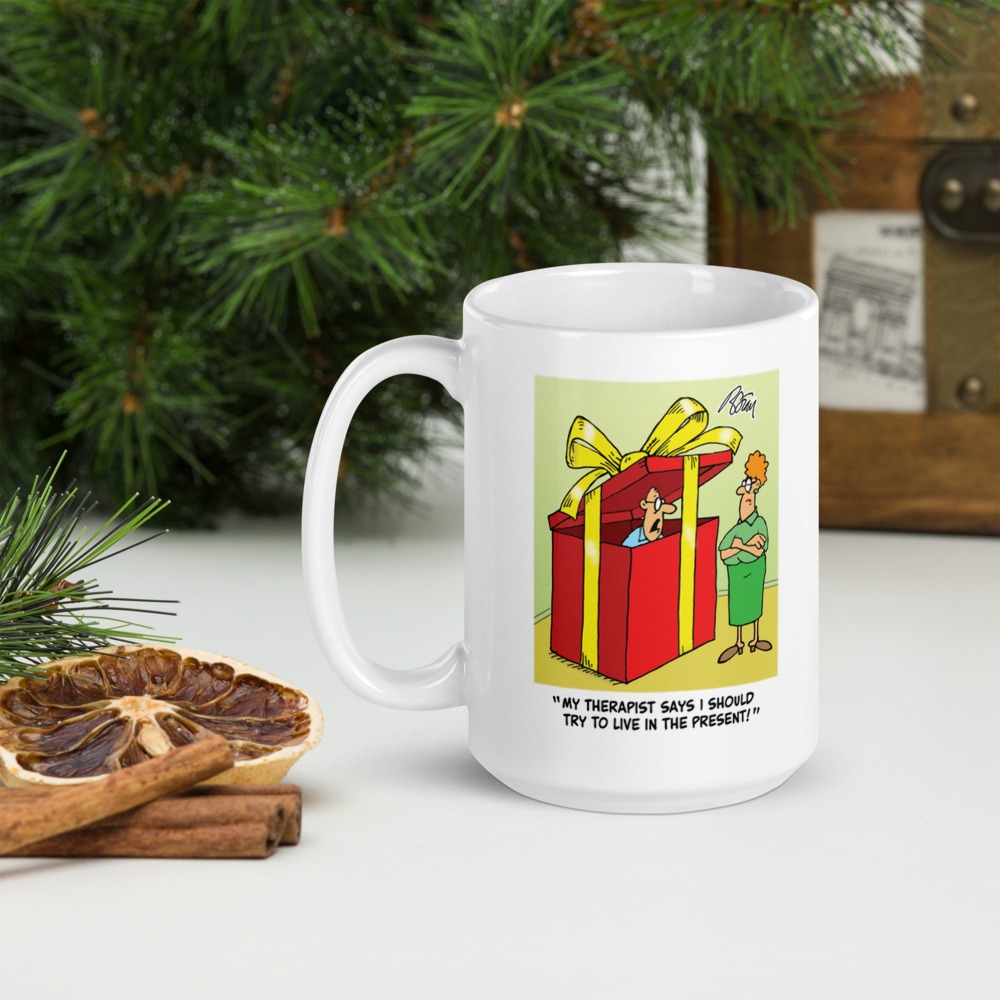 White Glossy Mug